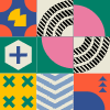 Block Mix And Match 5 Element from Backgrounds Blocks - Square Set