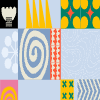 Mixed Tile Background 1 Element from Backgrounds - Mixed Style Set