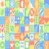 Tile Background 02 Element from Backgrounds Blocks - Rectangular Set