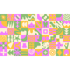 Tile Background 07 Element from Backgrounds Blocks - Rectangular Set