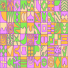 Tile Background 07 Element from Backgrounds Blocks - Rectangular Set