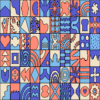 Tile Background 11 Element from Backgrounds Blocks - Rectangular Set