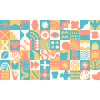 Tile Background 12 Element from Backgrounds Blocks - Rectangular Set
