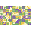 Tile Background 15 Element from Backgrounds Blocks - Rectangular Set