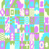 Tile Background 16 Element from Backgrounds Blocks - Rectangular Set