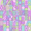 Tile Background 16 Element from Backgrounds Blocks - Rectangular Set
