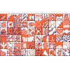Tile Background 17 Element from Backgrounds Blocks - Rectangular Set