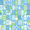 Tile Background 19 Element from Backgrounds Blocks - Rectangular Set