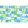 Tile Background 19 Element from Backgrounds Blocks - Rectangular Set