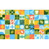 Tile Background 20 Element from Backgrounds Blocks - Rectangular Set
