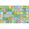 Tile Background 20 Element from Backgrounds Blocks - Rectangular Set