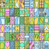 Tile Background 20 Element from Backgrounds Blocks - Rectangular Set