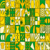 Tile Background 21 Element from Backgrounds Blocks - Rectangular Set