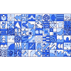 Tile Background 22 Element from Backgrounds Blocks - Rectangular Set