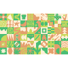 Tile Background 23 Element from Backgrounds Blocks - Rectangular Set