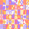 Tile Background 25 Element from Backgrounds Blocks - Rectangular Set