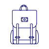 2 STRAP Bagpack Illustration from UX Line Set