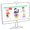 FACETIME MEETING 2 Illustration from Barcelona Set