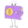 CRYTOCURRENCY WALLET 1 Illustration from Barcelona Set