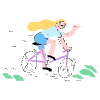 RIDE BYCICLE 1 illustration - Free transparent PNG, SVG. No sign up needed.