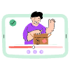 Unboxing Product Illustration from Barcelona Set
