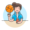 Basketball Streetball 1 illustration - Free transparent PNG, SVG. No sign up needed.