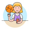 Basketball Streetball 2 illustration - Free transparent PNG, SVG. No sign up needed.