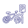 Bike Parking illustration - Free transparent PNG, SVG. No sign up needed.