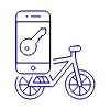 Bike Smark Lock illustration - Free transparent PNG, SVG. No sign up needed.