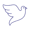Dove Illustration from UX Line Set