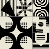 Block Black White 4 element - Free transparent PNG, SVG. No Sign up needed.