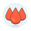 Blood Drop 5 Illustration from UX Colors Set