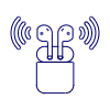 Airpod Bluetooth 1 Illustration from UX Line Set