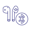 Airpod Bluetooth 3 Illustration from UX Line Set