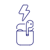 Airpod Charging Illustration from UX Line Set