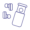 Handsets Wirless 1 Illustration from UX Line Set