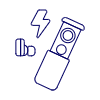 Handsets Wirless 2 Illustration from UX Line Set