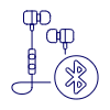 Headsets Bluetooth Illustration from UX Line Set