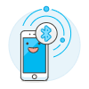 Bluetooth Searching 2 Illustration from UX Colors Set