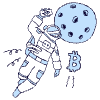 Astronaut Going To The Moon 1 illustration - Free transparent PNG, SVG. No sign up needed.