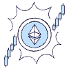 Ethereum Illustration from Bruxelles Duotone Set