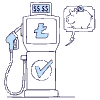 Gas Fees Ethereum Expensive Illustration from Bruxelles Duotone Set