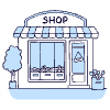 Shop 2 illustration - Free transparent PNG, SVG. No sign up needed.