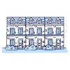 Town House 1 illustration - Free transparent PNG, SVG. No sign up needed.