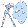 Looking Through A Telescope 2 illustration - Free transparent PNG, SVG. No sign up needed.