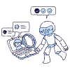 Robot Learning From Human 3 illustration - Free transparent PNG, SVG. No sign up needed.