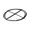 Bubble Crossed Ellipse Element from Beveled Scribbles Set