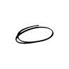 Bubble Ellipse Element from Beveled Scribbles Set