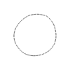 Chat Bubble Circle Plain Dash Non Filled Line Element from Variable Scribbles Set