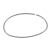 Chat Bubble Oval Small Plain Non Filled Line Element from Variable Scribbles Set